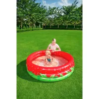 H2OGO! Sweet Strawberry Round Above-Ground Inflatable Play Pool