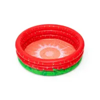 H2OGO! Sweet Strawberry Round Above-Ground Inflatable Play Pool