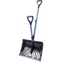 20-Inch Snow Shovel with Assist Handle, Heavy Duty Shovels, Shovelution, Blue