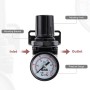 Air Compressor Pressure Regulator With Bracket and Gauge Female Thread 1/4 NPT 0-150 PSI Adjustable AR2000-N02