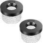 Stainless Steel Mesh Aerator Screen Strainer - Compatible with Livewell Pump, Fits ¾ Inch - 14 Female Thread - Enhancing Filtering and Aeration（2Pcs）