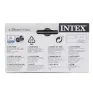 Intex Double Mini Hand Pump, Size 29 cm, Black Color
