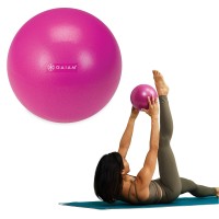 Gaiam Mini Ab Ball, Fuchsia, 8 Inch, Inflatable