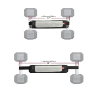 Bellabooty Hip Thrust Belt Mini for Dumbbells Kettlebells and Plates Home Gym Exercise Equipment