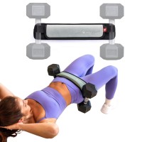 Bellabooty Hip Thrust Belt Mini for Dumbbells Kettlebells and Plates Home Gym Exercise Equipment