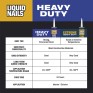 LIQUID NAILS® Heavy Duty Construction Adhesive - 10 oz.