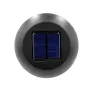 Mainstays Solar Powered Black Lattice LED Walkway Light with Glass Lens, 8 Lumens