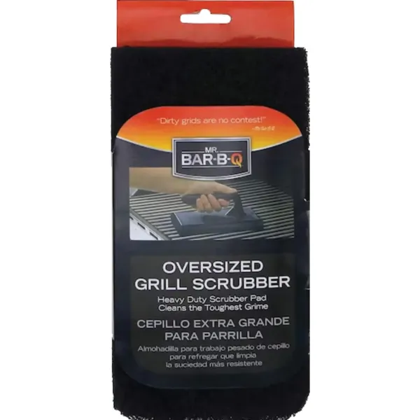 MR BAR-B-Q Oversized Grill/Griddle Scrubber