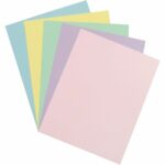 Pacon Parchment Cardstock Paper 8.5" x 11", 65 lb – Pastel Colors, Printer Compatible, 100 Pack - Image 2