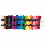 Embroidery Thread Kit – Assorted Color Floss Set for Sewing, Crafting & Friendship Bracelets - Image 2