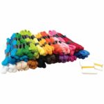 Embroidery Thread Kit – Assorted Color Floss Set for Sewing, Crafting & Friendship Bracelets - Image 3