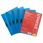 Universal Report Covers 8.5" x 11", Clip Style, 30 Sheet Capacity, Clear Front, Unpunched, 30 Pack - Image 2