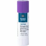 Business Source Purple Glue Sticks 0.74 oz, Disappearing Purple, Washable, Non-Toxic, School & Craft Use, 12 Pack - Image 5