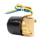 HFS Electric Solenoid Valve 12V DC, 1/4" NPT Normally Closed, Brass Body for Water, Air & Gas Applications - Image 4