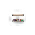 Peggy™ Pegboard Organizer 12in Kit for Tapes, Ribbons & More - Efficient Craft Storage - Image 3