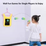 Darzheoy Dodgeball Game Sticky Vests Set Dodgeball Game for Kids Vest Game with Balls Outdoor Sticky Game Outdoor Games Outside Toys (Adult) - Image 4