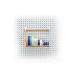 Peggy™ Pegboard Organizer 12in Kit for Tapes, Ribbons & More - Efficient Craft Storage - Image 6