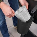 BBQ Drip Bucket with 10-Pack Disposable Foil Liners – Grease Bucket for Pellet Grills, Compatible with Traeger, Pit Boss & More - Image 4