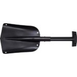 Aluminum Sport Utility Shovel, 3 Piece Collapsible Design, Perfect Snow Shovel for Car, Camping and Other Outdoor Activities, Matte Black