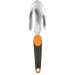 Ergo Garden Trowel for Digging and Planting, Heavy Duty Gardening Hand Tool with Hanging Hole