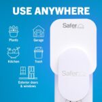 Safer Home Indoor Plug-In Fly Trap - SH502 - Effective Fruit Fly Traps for Indoors, Gnat Traps for House Indoor, 400 Sq Ft Protection - Style: 1 Device + 2 Glue Cards - Image 2