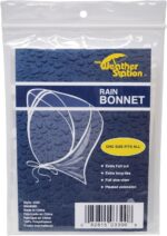 6-Pack Waterproof Rain Bonnets, Lightweight Outdoor Rain Hats with Visor, Portable Travel & Camping Rain Protection
