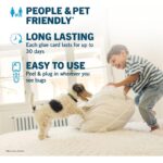 Safer Home Indoor Plug-In Fly Trap - SH502 - Effective Fruit Fly Traps for Indoors, Gnat Traps for House Indoor, 400 Sq Ft Protection - Style: 1 Device + 2 Glue Cards - Image 5