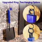 15in Fireplace Shovel Ash Shovel for Fire Pit Fireplace Scoop Charcoal Shovel Solid Iron Gardening Shovel Fireplace Tools for Outdoor Fire Pit Indoor Fireplace Solo Stove - Image 5