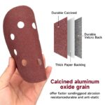 165 PCS 5 Inch Sanding Discs,Round Hook and Loop Sandpaper for Random Orbital Sander 40 60 80 120 150 240 320 400 600 Grit - Image 4