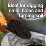 Ergo Garden Trowel for Digging and Planting, Heavy Duty Gardening Hand Tool with Hanging Hole - Image 5