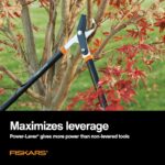Fiskars 28-Inch Power-Lever Garden Bypass Lopper and Tree Trimmer, Sharp Precision-Ground Steel Blade for Cutting Branches up to 1.75-Inch Diameter - Image 7