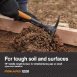 IsoCore Pickaxe Mattock with Shock-Absorbing Handle, Dual-Head Tool for Roots & Rocks, 1.5 lb - Image 5