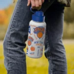 NBA Officially Licensed Philadelphia 76ers 32oz Stainless Steel Double Wall Water Bottle - Image 4