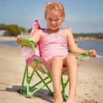 Melissa & Doug Sunny Patch Bella Butterfly Outdoor Folding Lawn and Camping Chair with Carrying Case - Image 2