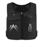Arsvita Running Vest, Zip Reflective Running Vests with 500ml Hydration Bottle, Adjustable Waistband & Breathable Material, Chest Pack Gear Phone Holder for Running - Image 4