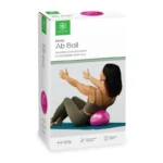 Gaiam Mini Ab Ball, Fuchsia, 8 Inch, Inflatable - Image 4