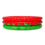 H2OGO! Sweet Strawberry Round Above-Ground Inflatable Play Pool - Image 2