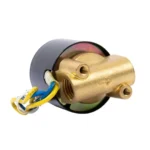 HFS Electric Solenoid Valve 12V DC, 1/4" NPT Normally Closed, Brass Body for Water, Air & Gas Applications - Image 3