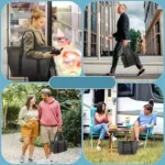 Lojalitet 20L foldable cooler bag, shopping bag, picnic bag, thermal bag with insulation, insulated bag, cooler bag for camping, picnics, food transport, shopping - Image 4