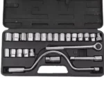 Dr. Socket Wrench Set Metric Tools Kit Durable Materials 24pcs