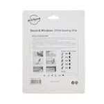 Doors and Windows EPDM Sealing Strip Weather Strip Self Adhesive Door Seal- 6M - Image 2