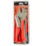 Kovar 10 Inch Heavy Duty Chrome Vanadium Steel Locking Plier With Wire Cutter- Orange